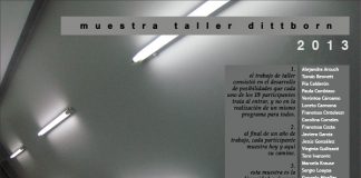 Comunicado - "Muestra taller Dittborn" (2013)