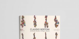 Catálogo "Acuarelas-Dibujos-Collages-Objetos" Claudio Bertoni