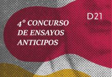 4º Concurso de ensayos, "Anticipos"