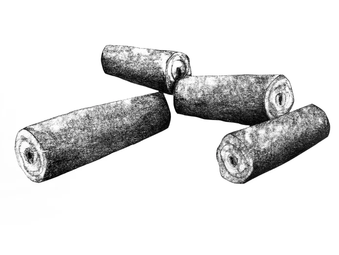 Serie Mutilación, 1995. Xilografía sobre papel de arroz. 69,5 x 52,5 cm.