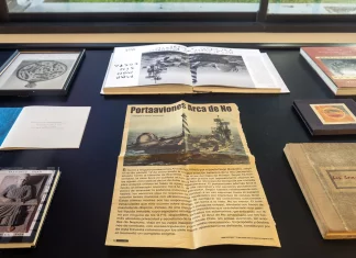 Obra de Diego Maquieira, exposición «En el Tiempo a Distancia». Galería D21, Santiago, 2026.